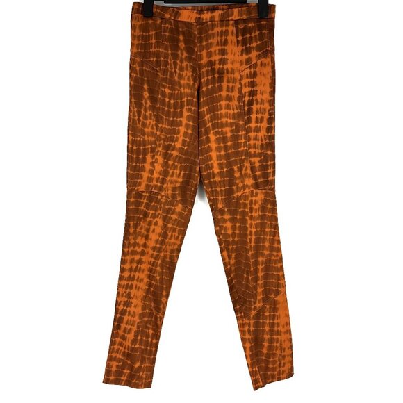 NWT Alexis Gable Leggings/Skinny Pants Tie Dye Orange Small - Picture 1 of 8